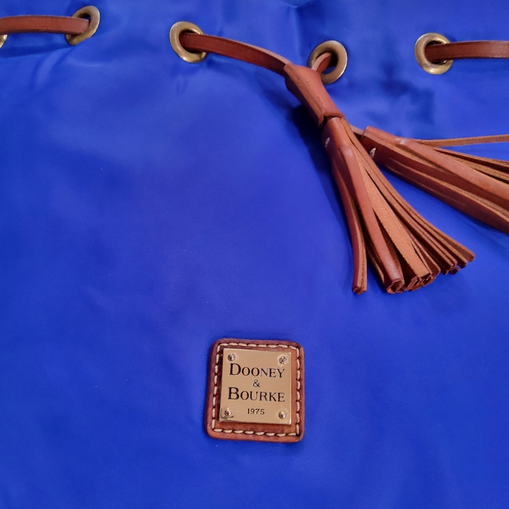 Dooney & Bourke Windham Small Kade Drawsting in French Blue - Picture 10 of 16